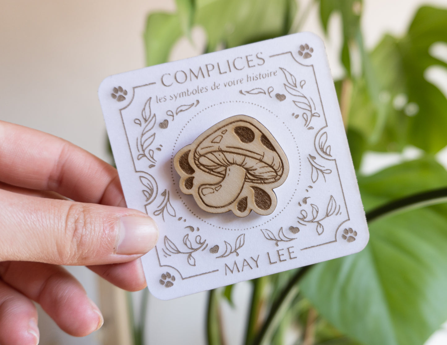 Le champignon (pin's)