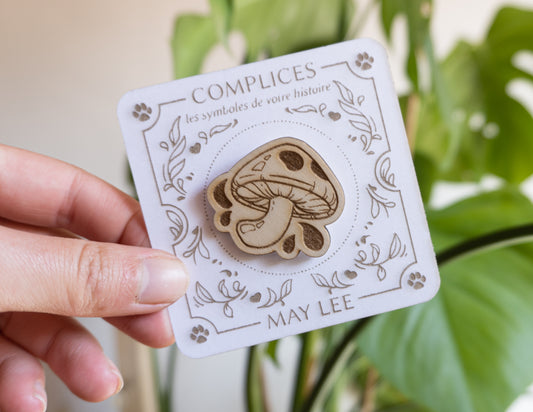 Le champignon (pin's)