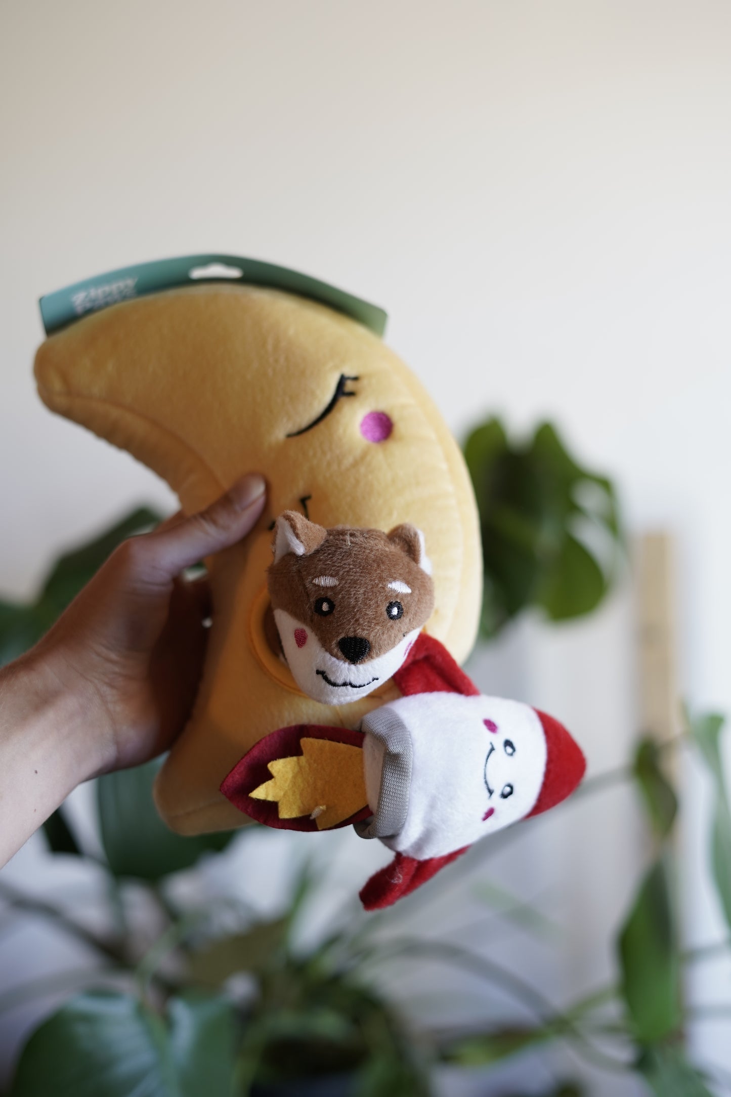 Jeu de fouille, jouet interactif pour chien, peluche lune, le cadeau idéal pour votre animal 