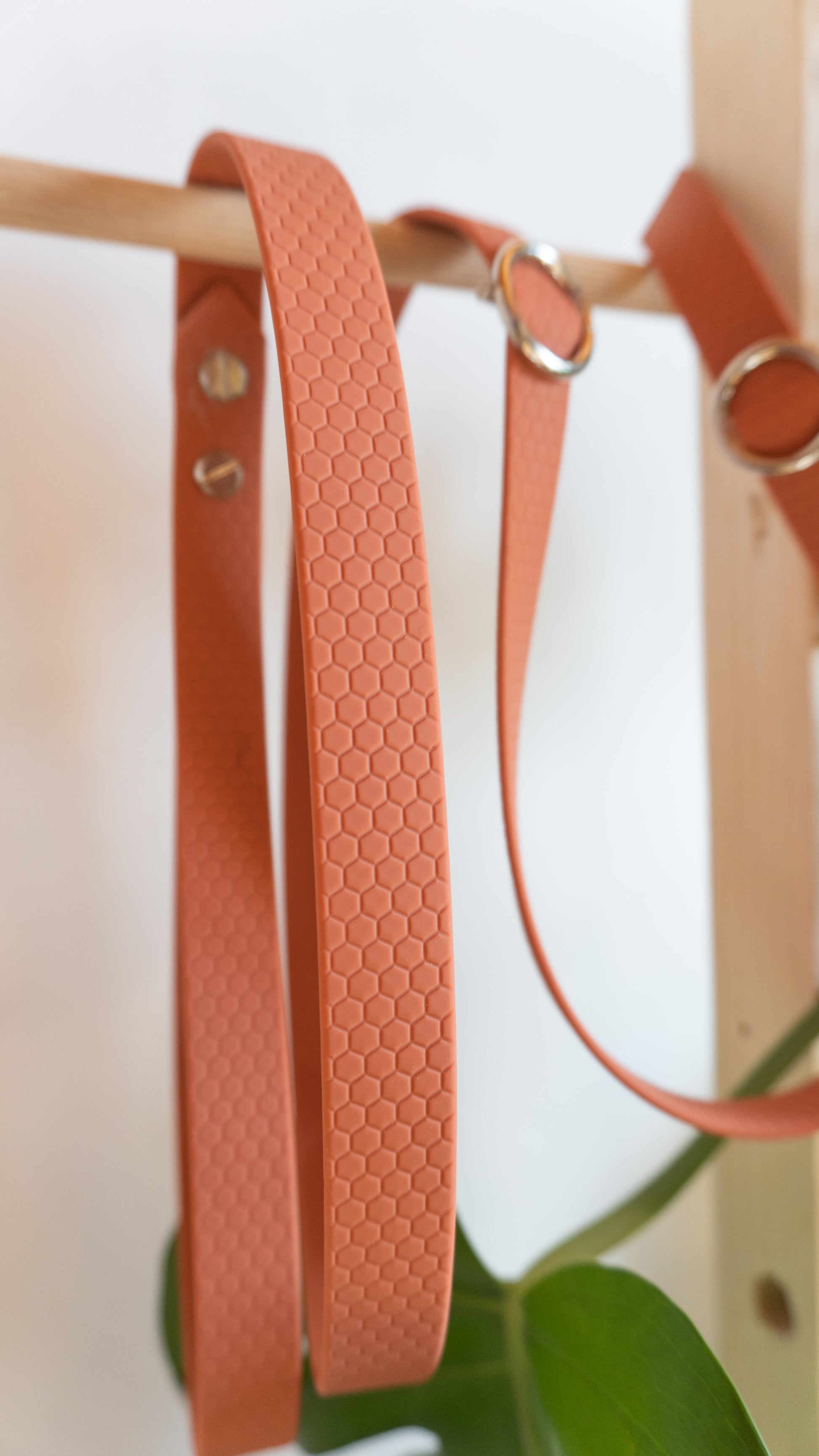 Balade en ville, laisse texture pour chien, souple et agréable en main, classe et résistante 